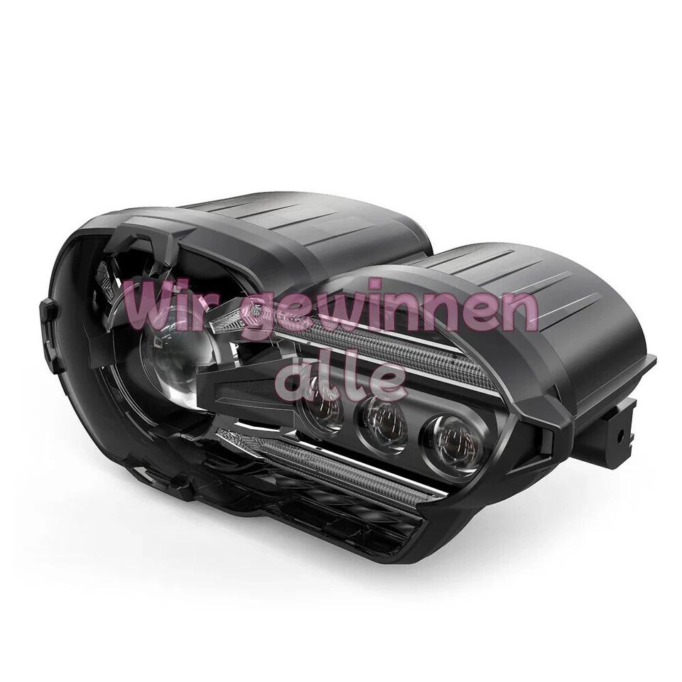 For BMW K1200R 2005-2009 K1300R 2010-2013 LED Headlight DRL w/ Hi/Lo Beam - Image 2 of 4