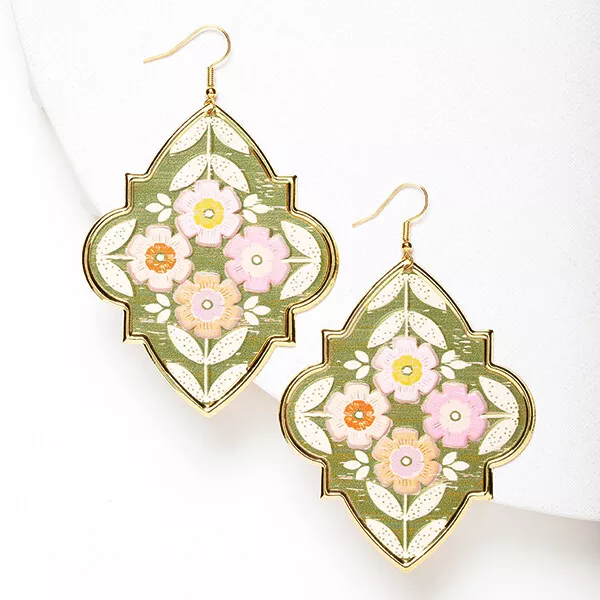 Plunder on sale floral earrings