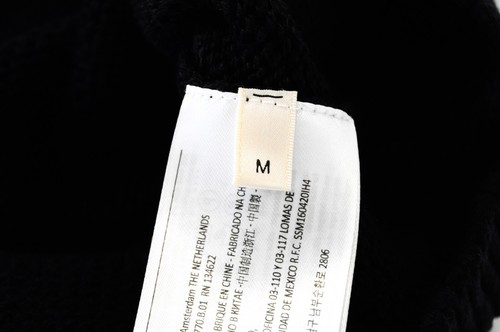 SUITSUPPLY SUISTUDIO Womens Sweatshirt M Navy Wool Blend Holiday Sweater Festive - Picture 6 of 11