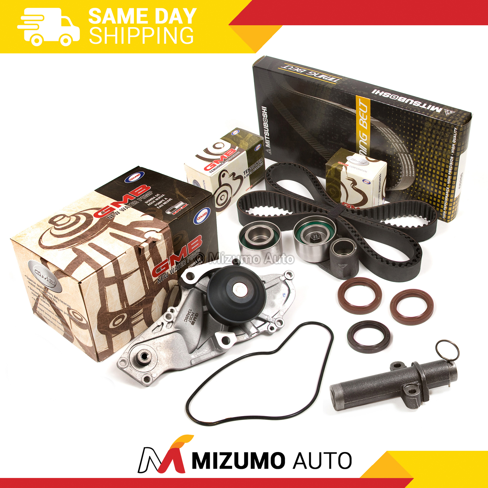 Timing Belt Kit GMB Water Pump Fit 0004 Acura Honda Pilot Odyssey J32A
