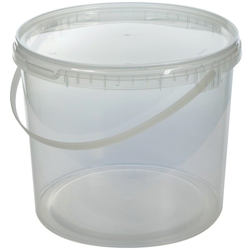 GardenersDream Durable Multipurpose Clear Round Recylable Plastic Storage Tubs - Picture 37 of 51
