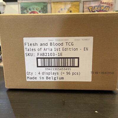 Flesh and blood 新品BOX TALES of ARIA初版 Amazon.com: Flesh & Blood TCG: Tales of Aria Booster Box