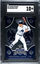 2019 Panini Crusade #20 Brandon Lowe Rookie SGC 10 GEM MINT RC