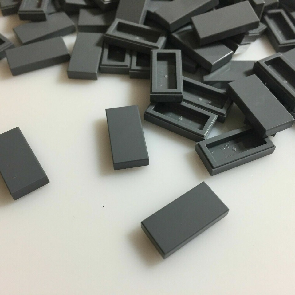 Lego 1x2 Tile Flat Tiles Bottom Groove U Pick Colors & Qty NEW X20 ...