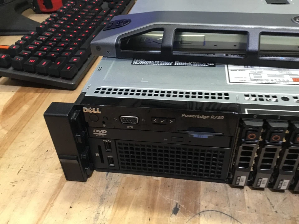 Dell Poweredge R730 Server 8-Bay (2.5) |2x E5-2640 V3 | 128GB Ram/ H730 - Image 3 of 4