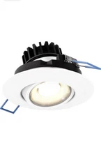 DALS Lighting -- 3" LED Round Gimbal Recessed Lights  - 5CCT.