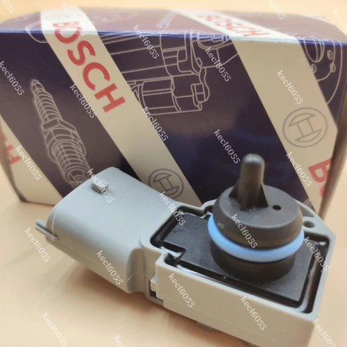 NEW Genuine OEM BOSCH Fuel Rail Pressure Sensor For Volvo S60 S80 V70 XC70 XC90 - Picture 3 of 9