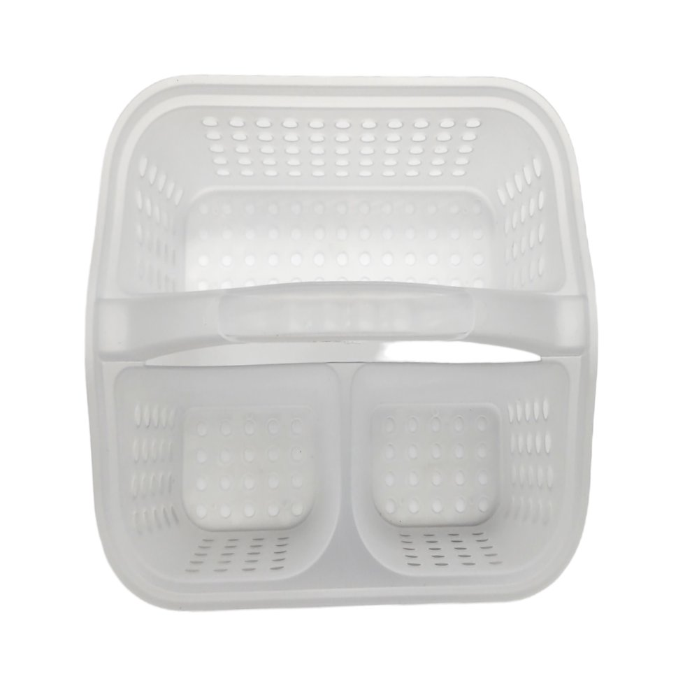 Small Plastic Shower Caddy Bath Storage Organizer Portable Bathroom