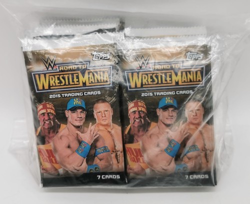 Topps Wwe Wrestling Road To Wrestlemania 2015 Retail 24-Pack Lot