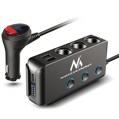 KFZ-Verteiler Ladeadapter Zigarettenanzünder USB Quick Charge 3.0 Power Delivery