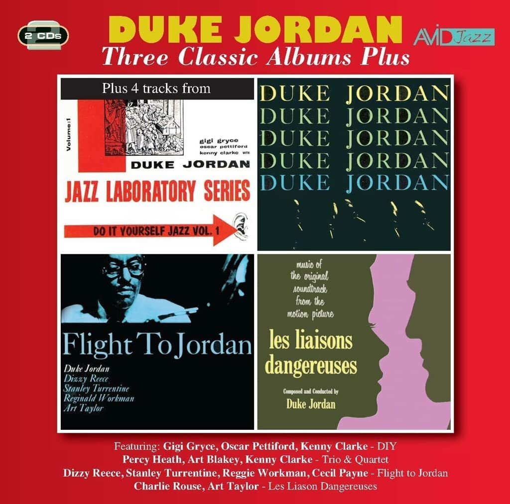 Duke Jordan Three Classic Albums Plus 2-CD NEW SEALED 2014 Remastered Jazz
