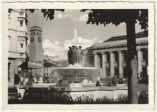 BOLZANO - LA GARE COLLA FONTANA - TRAVEL 1956 -74927-