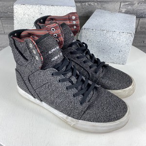 supra gray high tops