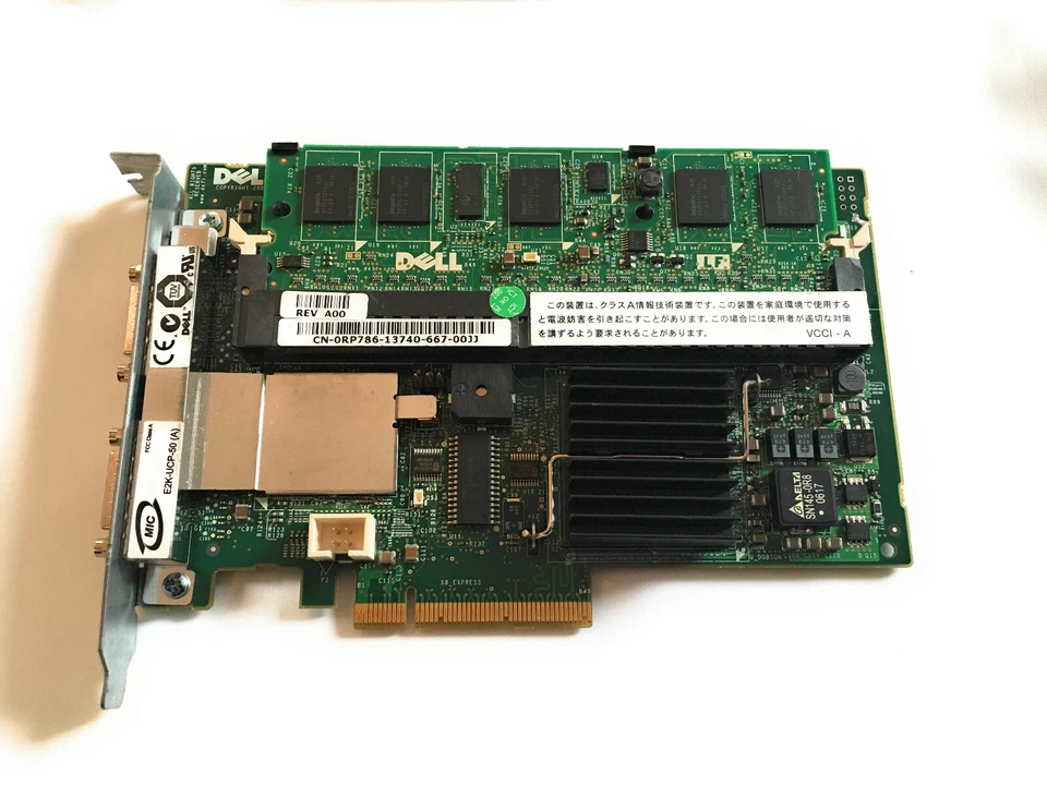 RP786 0RP786 New Dell PERC 5/E 5E PCI-e RAID Controller Card with X8483 Battery - Image 3 of 4