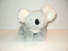 Dakin Koala Plush Stuffed Animal 6" High, Gray and White Vintage 1990 Excellent