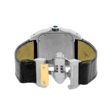 CARTIER Large Steel & 18K Yellow Gold 38mm 3774 Santos 100 Box Warranty MINTY 3