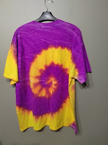 Gildan Tie Dye Myrtle Beach Carolina del Sur Camiseta De Colección XL Preencogida Pesada - Imagen 4 de 5