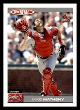 2004 Topps Total  #68 Mike Matheny St. Louis Cardinals