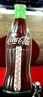 Vintage Coca Cola Bottle Thermometer ~Tin ~ TCA TruTemp ~ 16.5 in ~ Made In USA