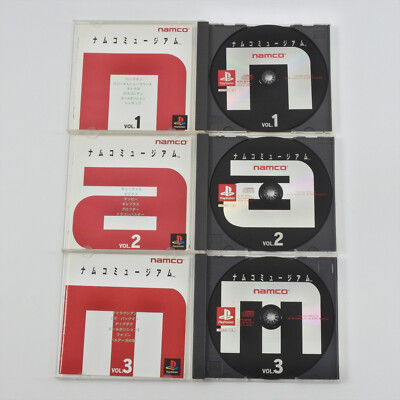 NAMCO MUSEUM ENCORE Limited Edition PS1 Playstation For JP System