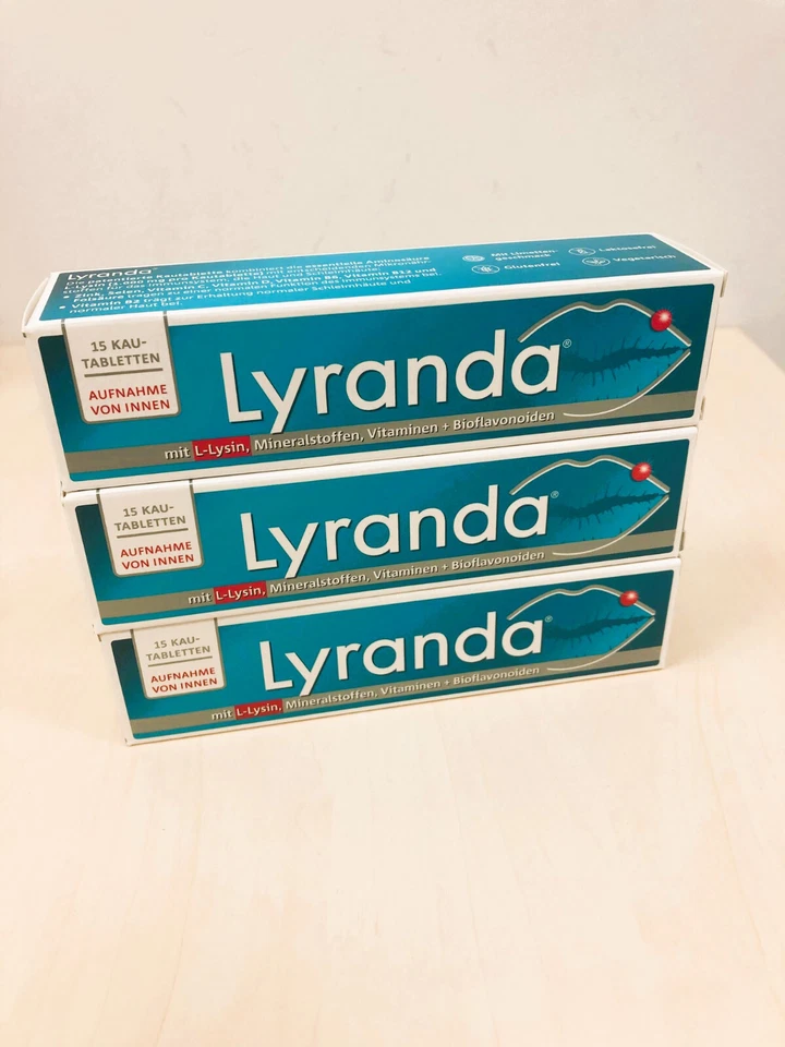 WEBER & WEBER GMBH 3x LYRANDA Kautabletten 15 St PZN: 7052885