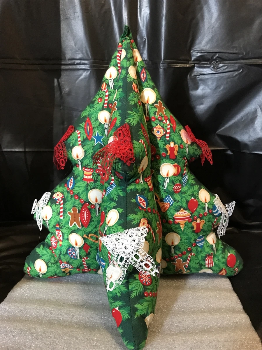 Fabric Christmas Tree Decor: Handcrafted Holidays