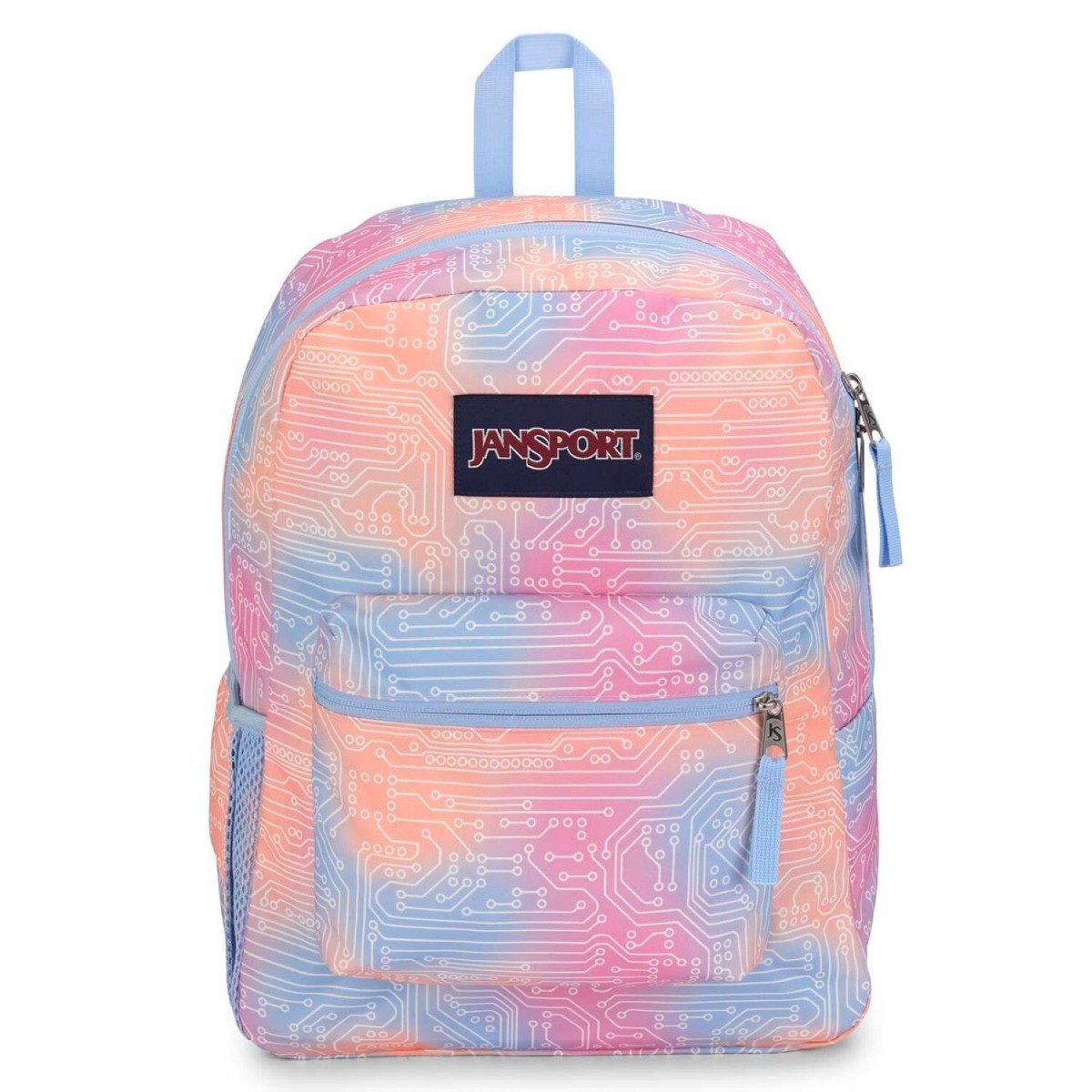 NEW JanSport Cross Town Backpack OMBRE MOTHERBOARD