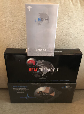HiDow XPDS 18 pain reliever muscle stimulator shoulder Heat Therapy+Foot message