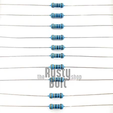 Resistors - 1/4 w (0.25 watt) - 3.3K ohm - 1% Tolerance - Metal Film - New