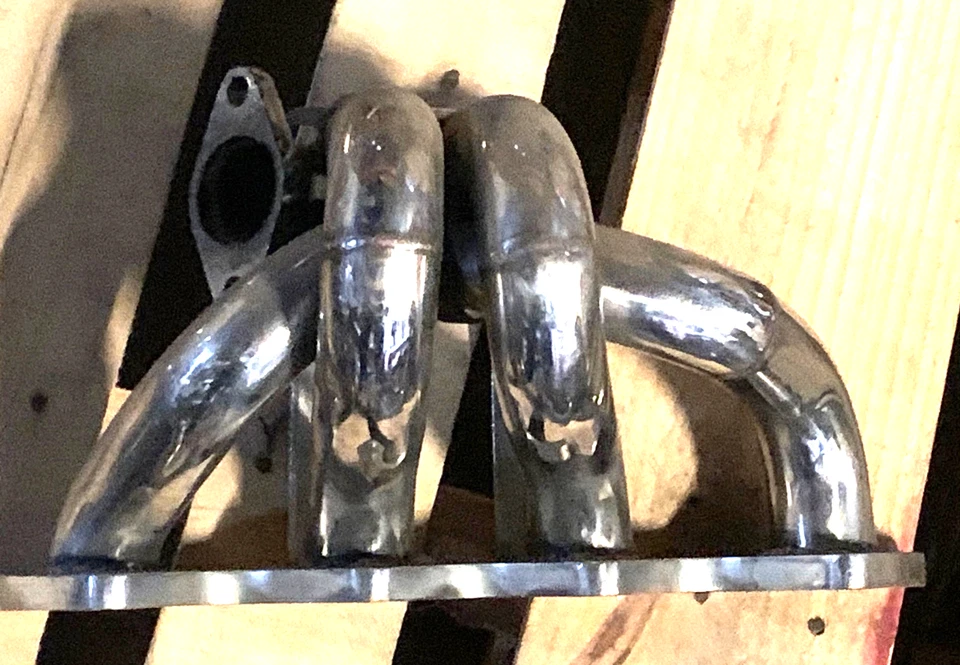 VENTA FINAL CAJA ABIERTA Colector turbo tubular compatible con 88-00 Honda Civic B CRX DEl Sol Foto 3 de 4