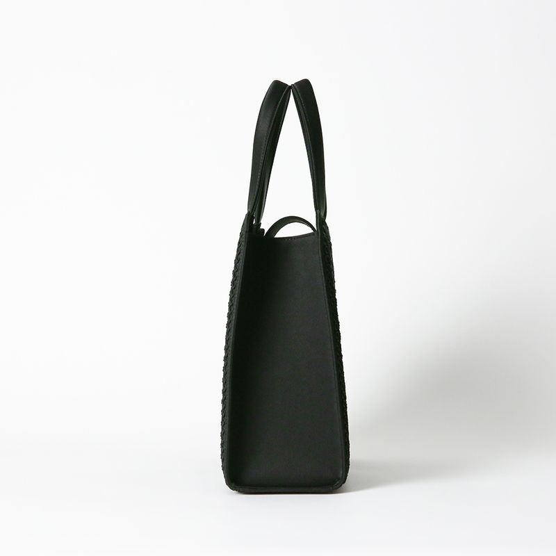 Formal Tote Bag Inner Cord Embroidery Triacetate Osaka JAPAN