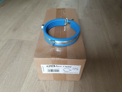 D blau Akustik Klemme/Halterung 110 mm Box x 5 POB-STL-110-000
