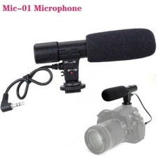 Mic-01 Professional External Stereo Digital Vlog HD Video Camera Microphone Mic