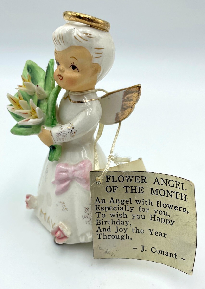 超レア✨ANGEL BLUE カレンダー型スタンド 2005年 2004 Angelstar Keepsake Edition Guardian Angel Holding Baby