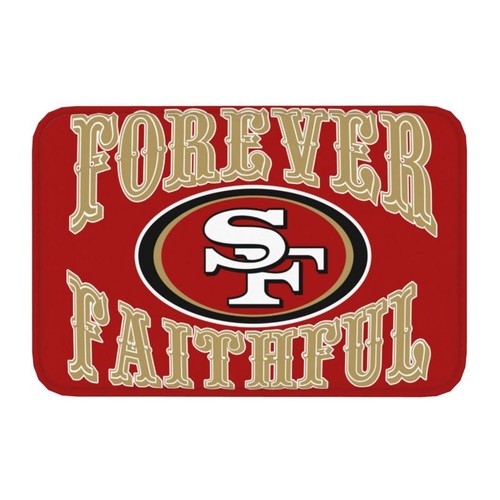 Forever Faithful San Francisco 49ers Carpet 16*24in Floor Mat Decorative - Bild 5 von 8