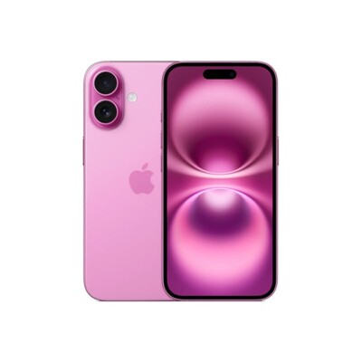 New) Apple iPhone 16 5G 8GB+128GB PINK Dual SIM Unlocked iOS