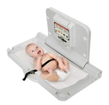 Alpine Wall Mounted Baby Changing Station - Horizontal Baby Changing Table...