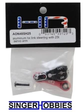 Hot Racing Arrma Kraton/Outcast Aluminum Fixed Link Steering w/ 25T Servo Arm HH