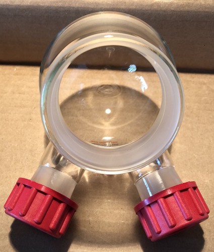 Radleys RR99164, 15861990 250 mL Wide Neck Flask 2x Sidearm, For Tornado Classic - Picture 7 of 8