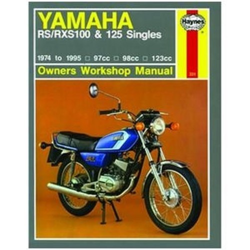 Haynes M331 Repair Manual~ '74-'95 Yamaha RS and RXS