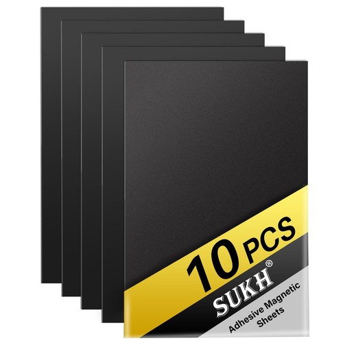 Magnetic Adhesive Sheets - Self-Adhesive Magnetic Paper Magnet Sheet Magnet S...