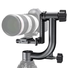 K&F CONCEPT 360° Panoramic Gimbal Tripod Head with 1/4'' Standard Quick Release