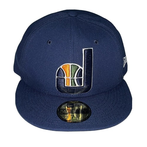 Utah Jazz 59FIFTY Navy Fitted Hat Cap 