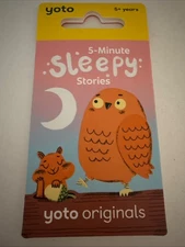 Yoto 5-Minute Sleepy Stories – Kids Bedtime Audio Card NEW