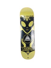 Alien Workshop Omar Salazar Sacred Geometry Black Green Size 8.25 Vintage NOS De