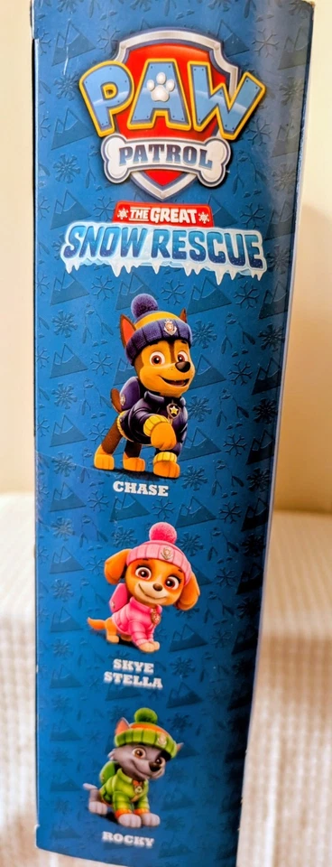 6 Pack Of Paw Patrol The Great Snow Rescue Chase Rocky Skye Marshall Rubble Zuma - Image 3 of 4