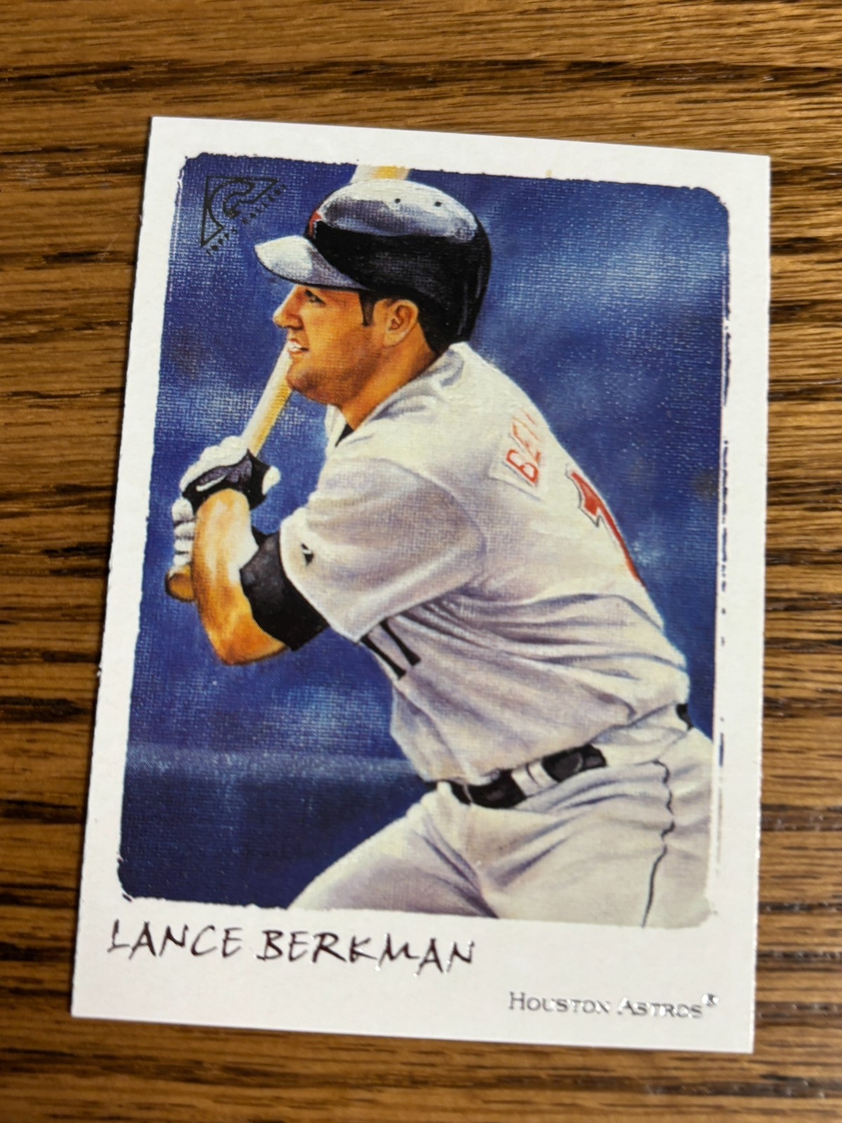 2002 Topps Gallery #50 Lance Berkman - Houston Astros   Free ship for more cards