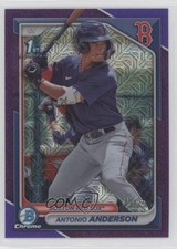 2024 Bowman Mega Box Purple Mojo Refractor 73/250 Antonio Anderson #BCP-20 0l44