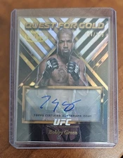 2024 Topps Gold Label UFC - Quest for Gold Signatures Bobby Green #QGS-BGR /199 