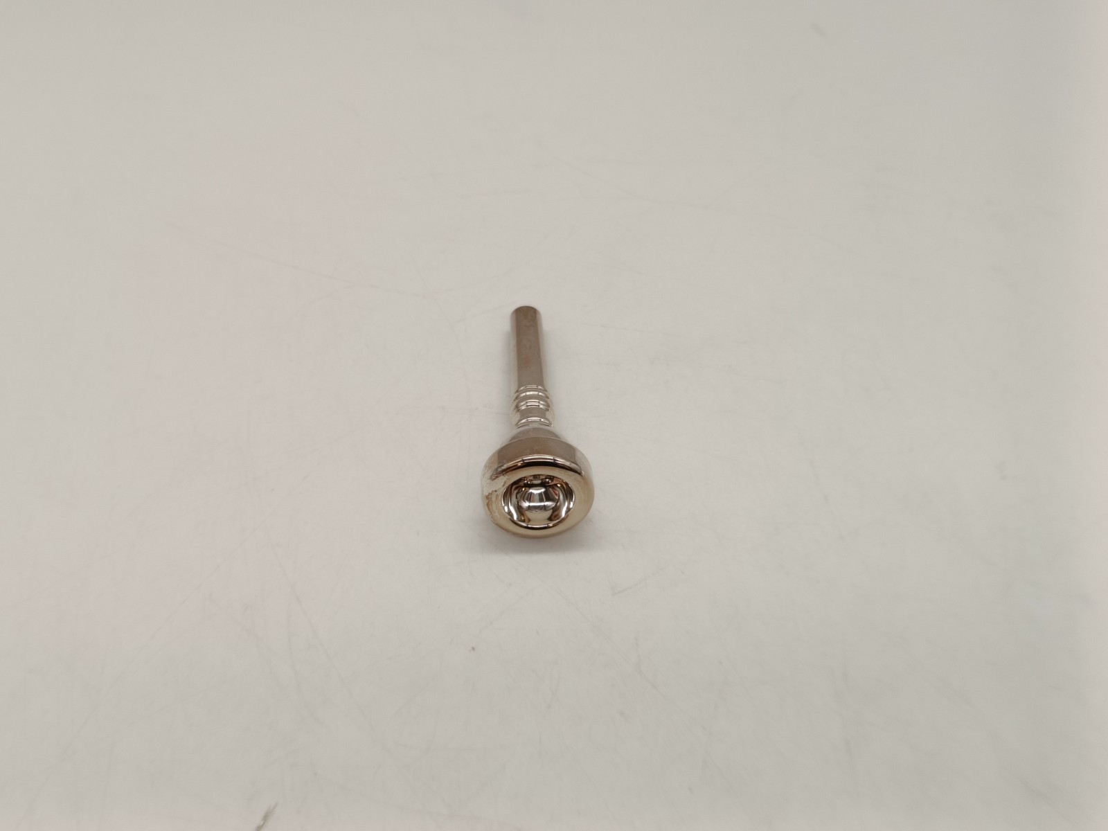 GEWA 710020 Mundstück Kornett 1 1/4 C cornet mouthpiece silver plated READ DESCR